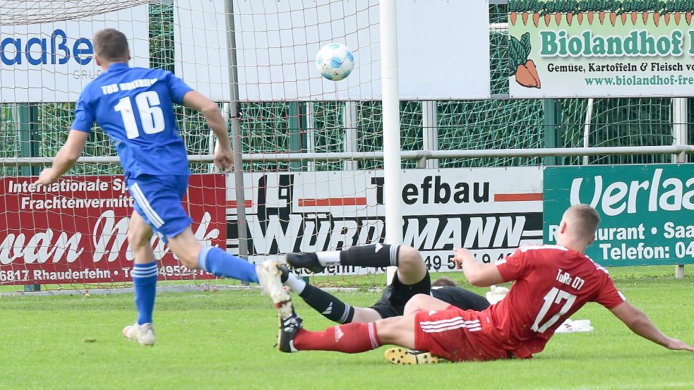 TuRa am Boden und der Gegner obenauf: Solche Szenen soll es diesen Sonntag nicht mehr geben. Foto: Damm