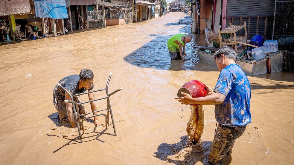 In Nordthailand gibt es schwere Überschwemmungen. Foto: Adryel Talamantes/ZUMA Press Wire/dpa