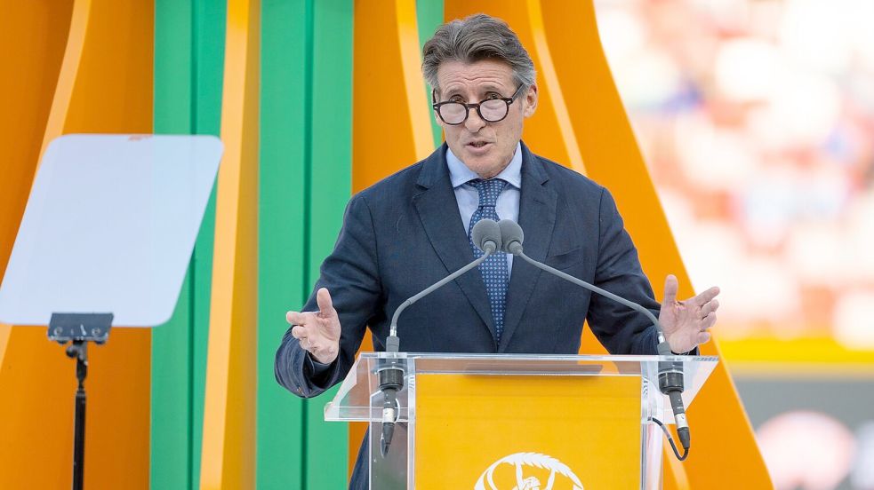 Sebastian Coe ist einer von sieben Bewerbern um das IOC-Präsidentenamt. Foto: Sven Hoppe/dpa