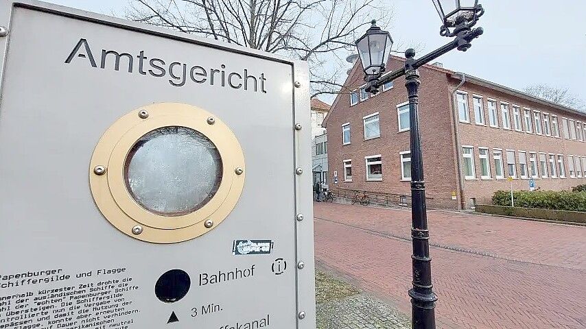 Die Hauptverhandlung gegen den 42-jährigen Landschaftspfleger am Amtsgericht Papenburg fand weitgehend unter Ausschluss der Öffentlichkeit statt. Archivfoto: Belling