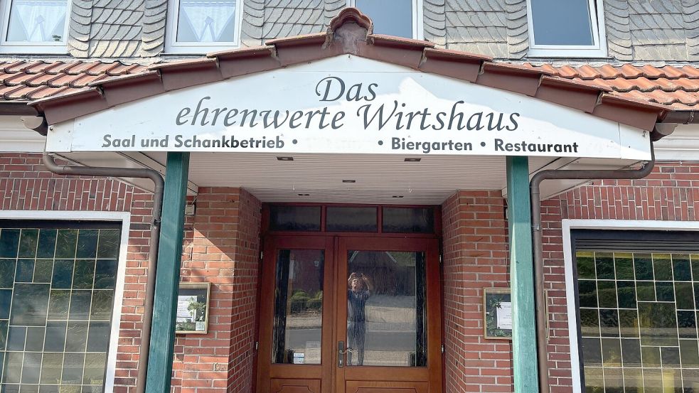 Seit Mittwoch, 18. September, ist das Gasthaus „Das ehrenwerte Wirtshaus“ geschlossen. Foto: Ammermann