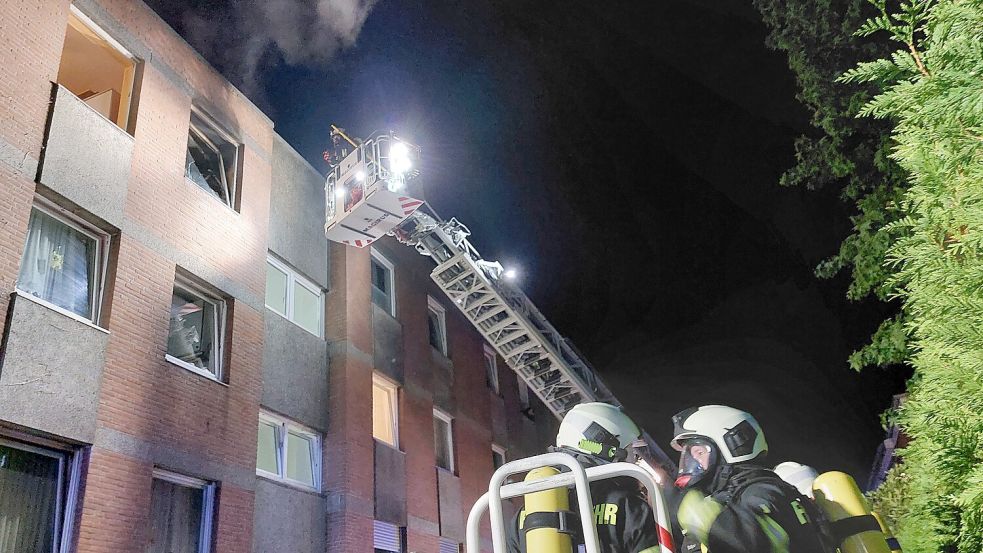 Die Feuerwehr musste in die Zingelstraße ausrücken. Foto: Franziska Otto