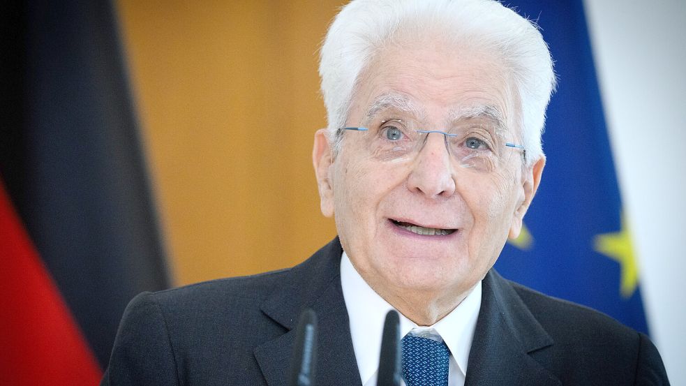 Italiens Präsident Mattarella ist derzeit zu Besuch in Deutschland. Foto: dpa/Bernd von Jutrczenka