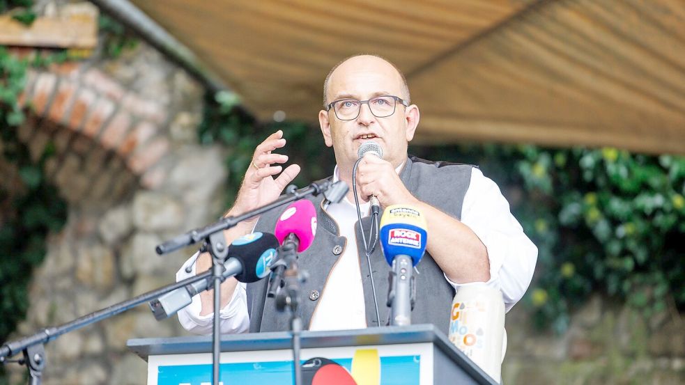 Der bayerische AfD-Landeschef Stephan Protschka begrüßt die geplante Kanzlerkandidatur von Alice Weidel (Archivbild) Foto: Matthias Balk/dpa