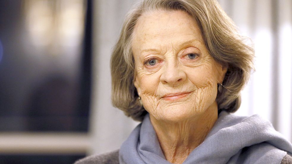 Die britische Schauspielerin Dame Maggie Smith, fotografiert im Jahr 2015. Foto: dpa/Kirsty Wigglesworth