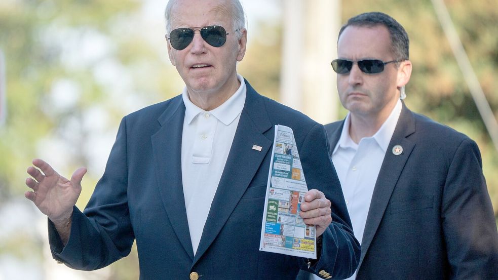 US-Präsident Biden sichert Israel Unterstützung zu. Foto: Mark Schiefelbein/AP/dpa