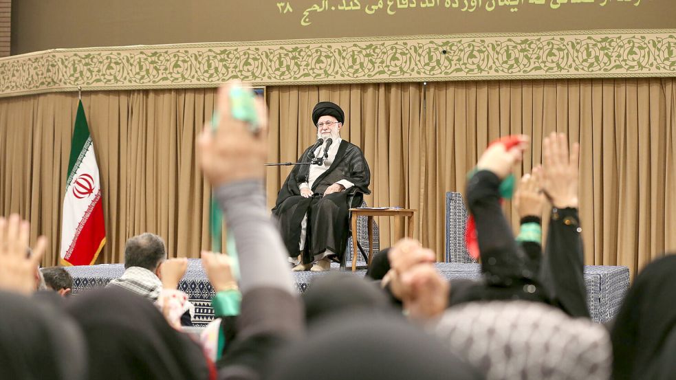 Der iranische oberste Führer Ayatollah Ali Khamenei. Foto: dpa/ZUMA Press Wire/Iranian Supreme Leader‘s Office