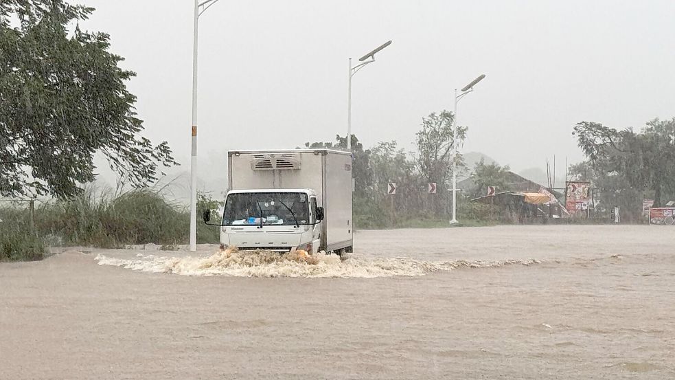 „Krathon“ ist der jüngste einer Reihe schwerer Taifune in der Region. Foto: Bernie Dela Cruz/AP