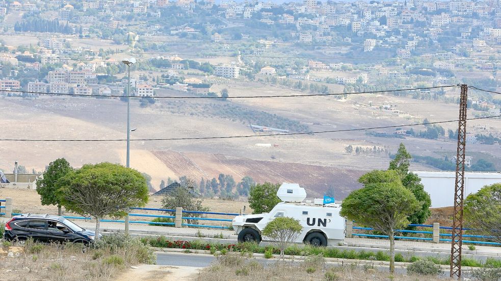 Die UN-Beobachtermission im Libanon wurde nach eigenen Angaben von Israel über die Absicht eines „begrenzten Bodeneinsatzes im Libanon“ in Kenntnis gesetzt. (Symbolbild) Foto: Ali Hashisho/XinHua/dpa