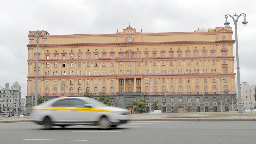 Die Lubjanka als Hauptquartier des russischen Geheimdienstes war schon zu Sowjetzeiten gefürchtet. (Archivbild) Foto: Alexander Zemlianichenko Jr/Xinhua/dpa