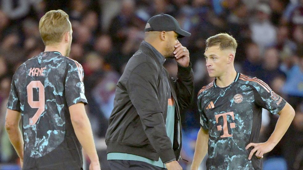 Vincent Kompany verliert erstmals mit Bayern. Foto: Peter Kneffel/dpa