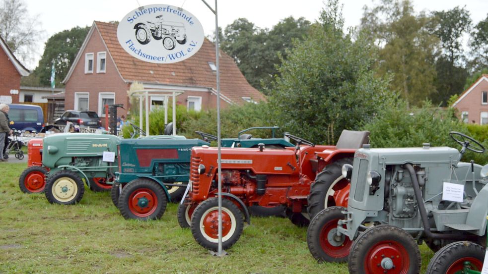 Beim Buurnmarkt werden auch Oldtimer präsentiert. Foto: Weers