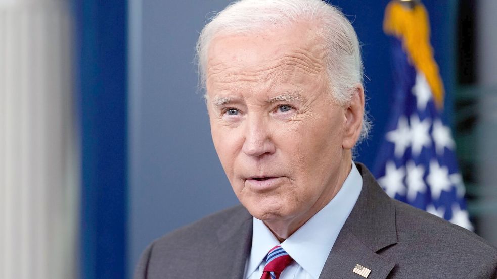 Biden spricht sich gegen Angriffe auf Irans Atom- und Ölindustrie aus. Foto: Susan Walsh/AP/dpa