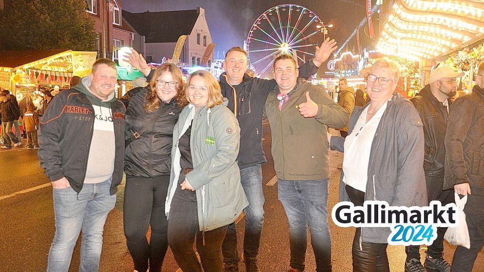 Viele Gruppen waren am Mittwochabend auf dem Gallimarkt unterwegs. Foto: Wolters