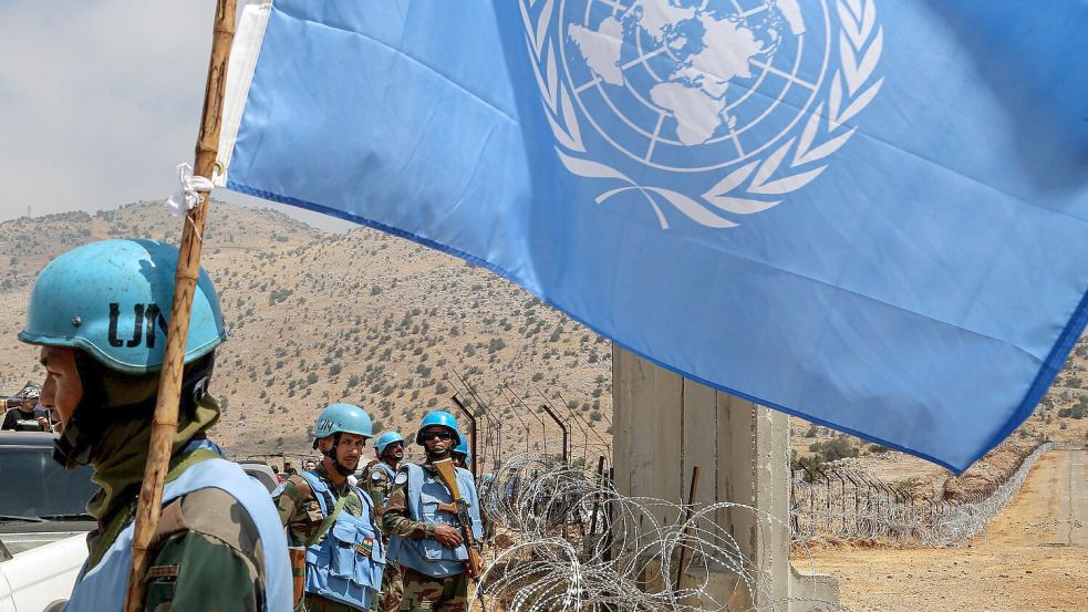 Seit 1978 sind Unifil-Blauhelmsoldaten im Libanon stationiert. (Archivbild) Foto: Marwan Naamani/dpa