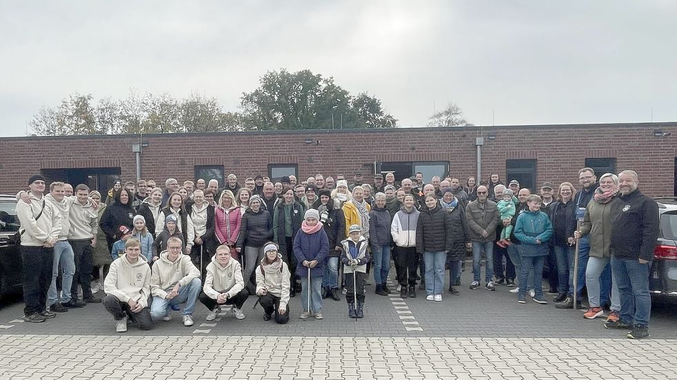 Viele Freiwillige halfen beim Umwelttag mit. Foto: Privat