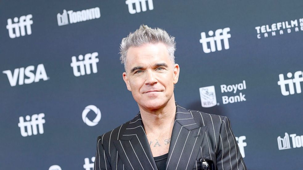 Robbie Williams: „Ich hatte mit 31 auch noch meine Dämonen.“ (Archivbild) Foto: Christopher Katsarov/The Canadian Press/AP/dpa