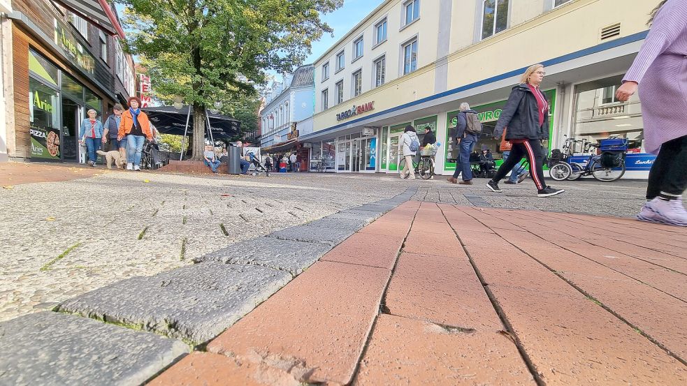 Ob die weiteren Abschnitte der Fußgängerzone erneuert werden, steht noch nicht fest. Foto: Bothe