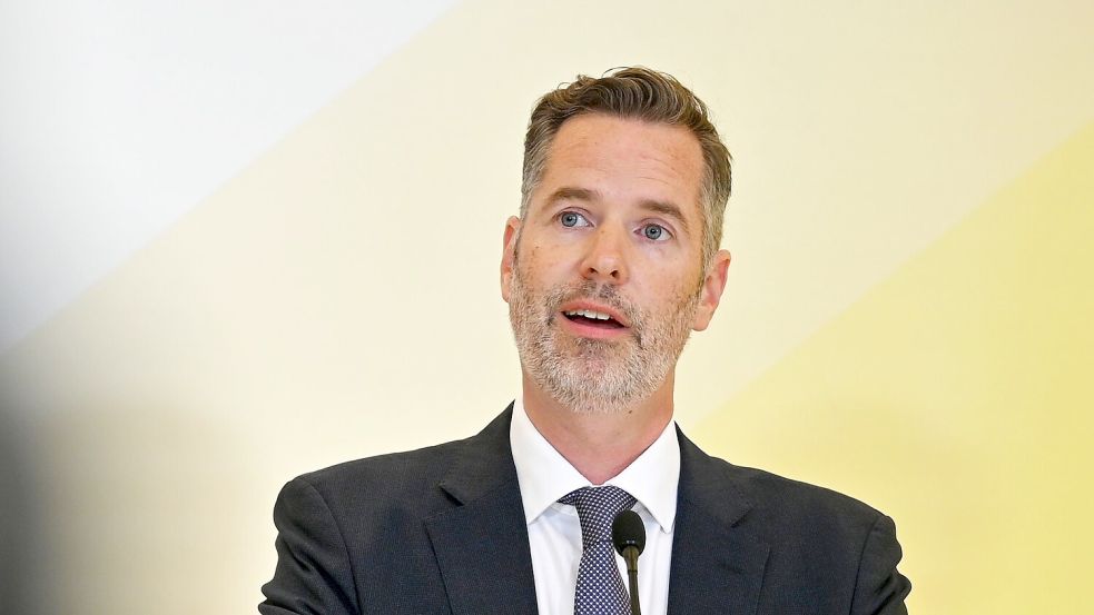 Stellt Themen der FDP auf Tiktok vor: Christian Dürr. Foto: Anna Ross/dpa