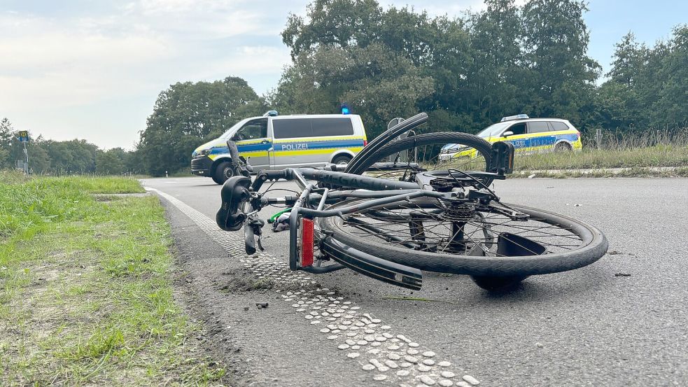 An der vielbefahrenen Kreuzung in Marienheil kommt es immer wieder zu schweren Unfällen mit Radfahrern, die die Bundesstraße überqueren wollen. Foto: Ammermann