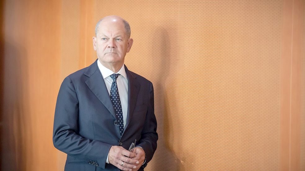 Bundeskanzler Olaf Scholz (SPD) wirbt für eine Fortsetzung der Ampel-Koalition trotz aller Schwierigkeiten. (Archivbild) Foto: Michael Kappeler/dpa