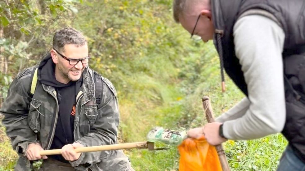 Es wurde fleißig Müll gesammelt. Foto: Privat