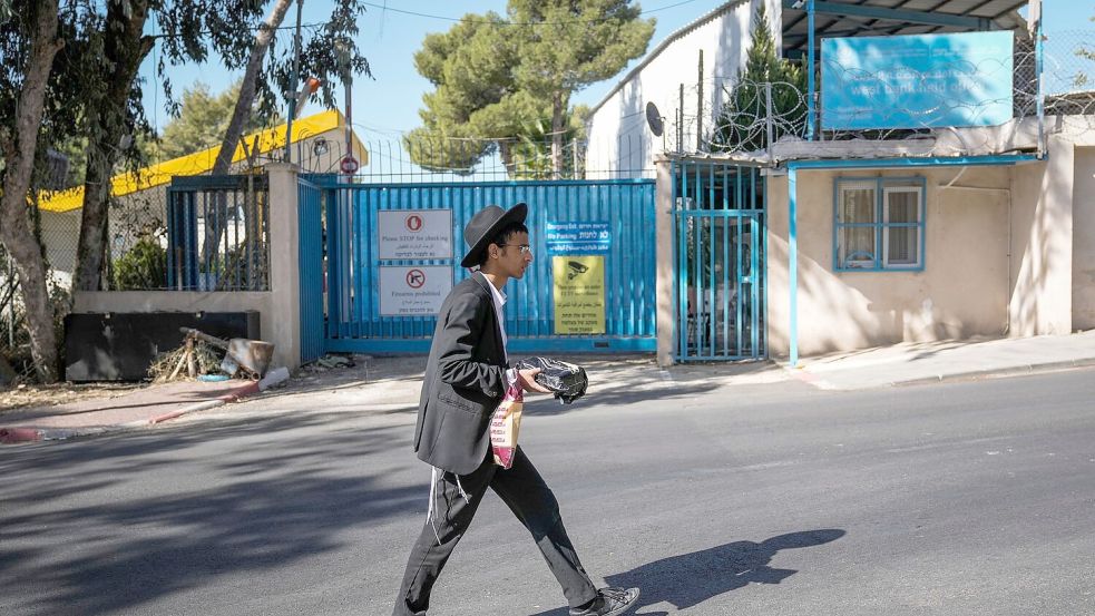 Gelände der UNRWA in Ost-Jerusalem Foto: Mahmoud Illean/AP