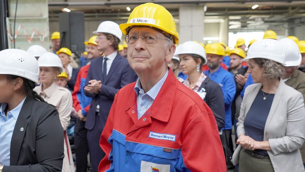 Bernard Meyer führte die Meyer Werft in sechster Generation. Jetzt übernimmt der Staat in Papenburg das Sagen. Foto: Gerd Schade