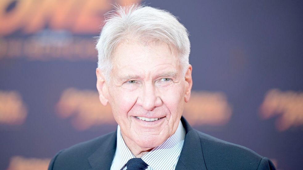 Harrison Ford sagt ungewöhnlich klar, für wen er stimmen will. (Archivbild) Foto: Hannes P Albert/dpa