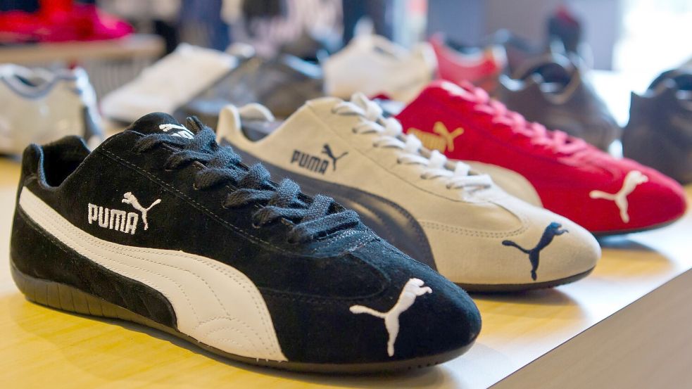 Puma will mit seinem Kult-Schuh „Speedcat“ an der Retro-Welle mitverdienen (Archivbild). Foto: picture alliance / dpa