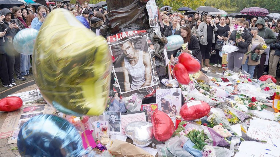 Viele Fans bekundeten nach dem Tod des 31-jährigen Sängers ihre Trauer. (Archivbild) Foto: Jonathan Brady/PA Wire/dpa