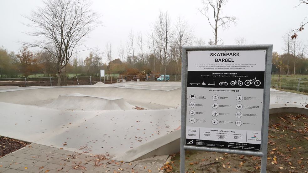 Ab Mitte November wird der Skatepark genutzt werden können. Foto: Passmann