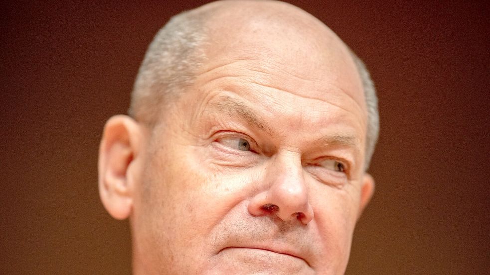 Bei vielen Unternehmern in Ungnade gefallen: Bundeskanzler Olaf Scholz. Foto: dpa/Michael Kappeler