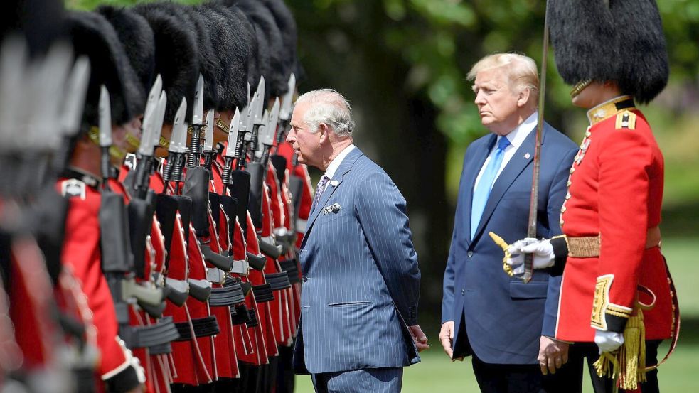 Wen König Charles (l.) trifft, entscheidet die britische Regierung. (Archivbild) Foto: Toby Melville/PA Wire/dpa