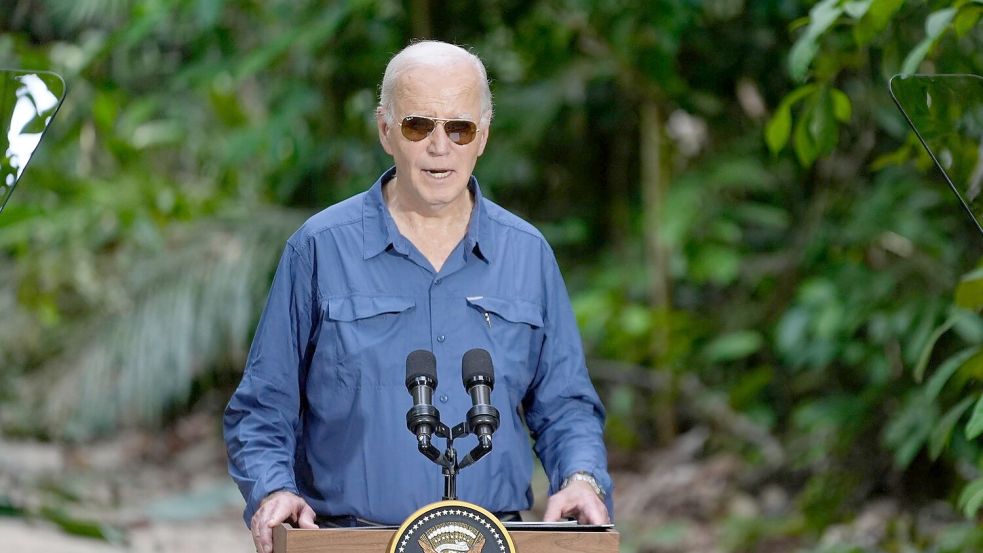 Es geht auch um Bidens Vermächtnis. Foto: Manuel Balce Ceneta/AP/dpa