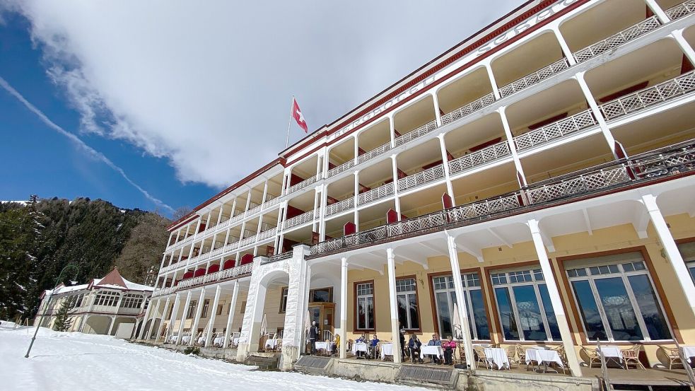 Der „Zauberberg“ spielt in der Bergwelt bei Davos Foto: Stefan Weißenborn/dpa-tmn