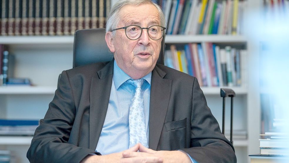 Jean-Claude Juncker vermisst einen klaren proeuropäischen Kurs der Bundesregierung. Foto: Harald Tittel/dpa