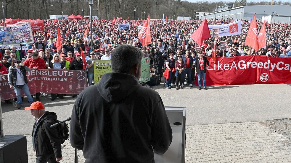 Bosch verkürzt die Arbeitszeit. (Archivbild) Foto: Bernd Weißbrod/dpa