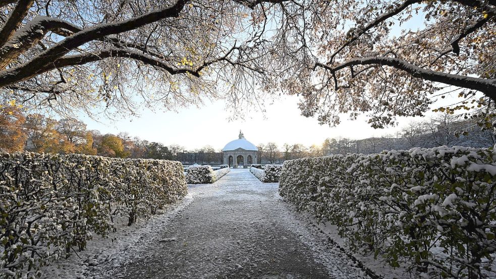 In Bayern liegt derzeit noch Schnee. Foto: Felix Hörhager/dpa