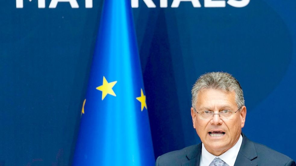 War auch schon für Energie, Raumfahrt, Bildung und Verwaltung zuständig: der Slowake Maros Sefcovic. (Archivbild) Foto: Darko Vojinovic/AP/dpa