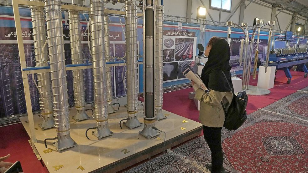 Iran strebt nach eigenen Angaben nicht nach Atomwaffen (Archivbild) Foto: Vahid Salemi/AP