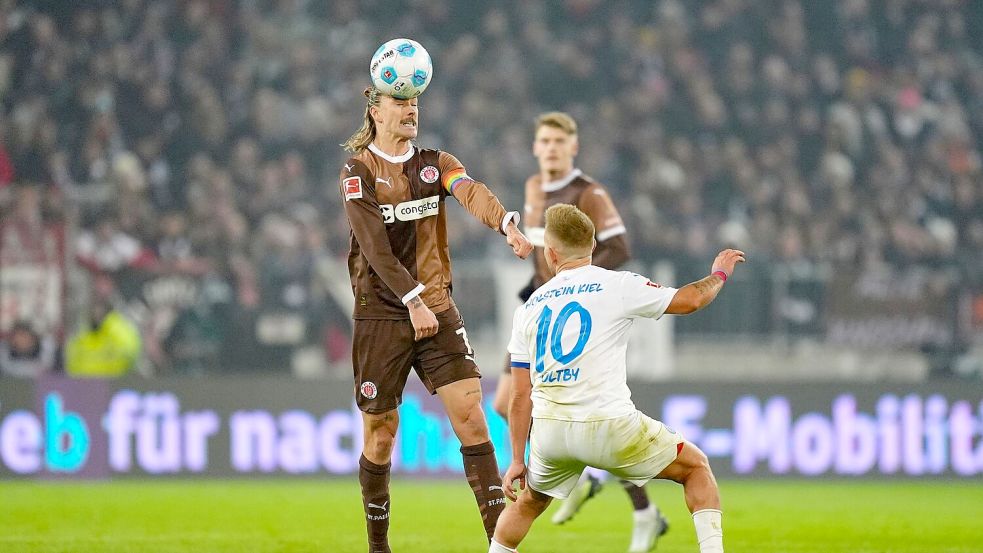 Es war ein umkämpftes Derby. Foto: Marcus Brandt/dpa