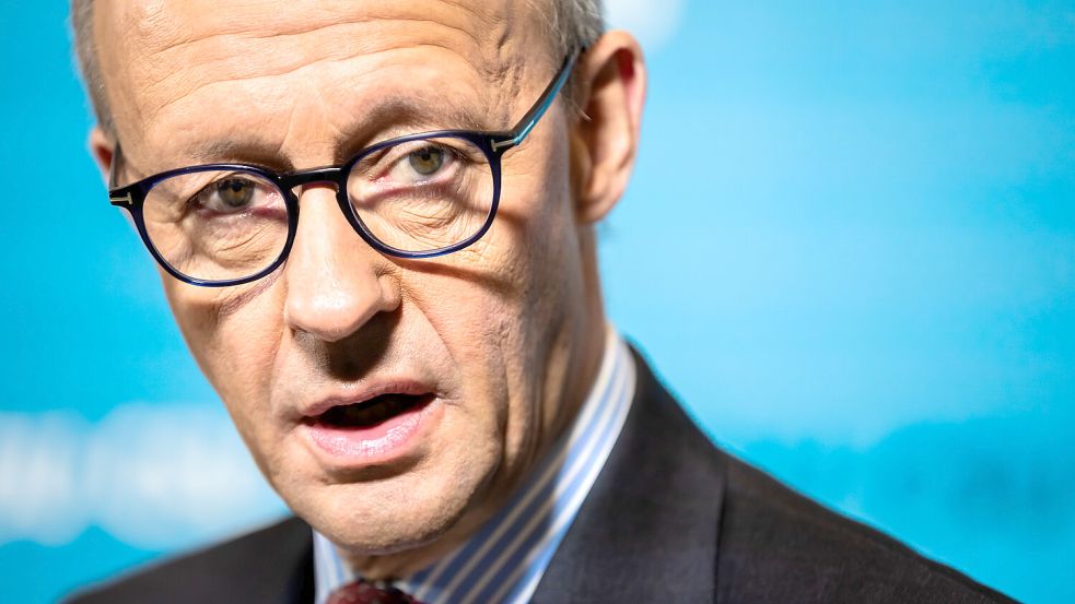 Der richtige Kandidat zur richtigen Zeit? CDU-Chef Friedrich Merz (69) weiß, dass die Wahl trotz guter Umfragewerte noch nicht gewonnen ist. Foto: Christoph Soeder