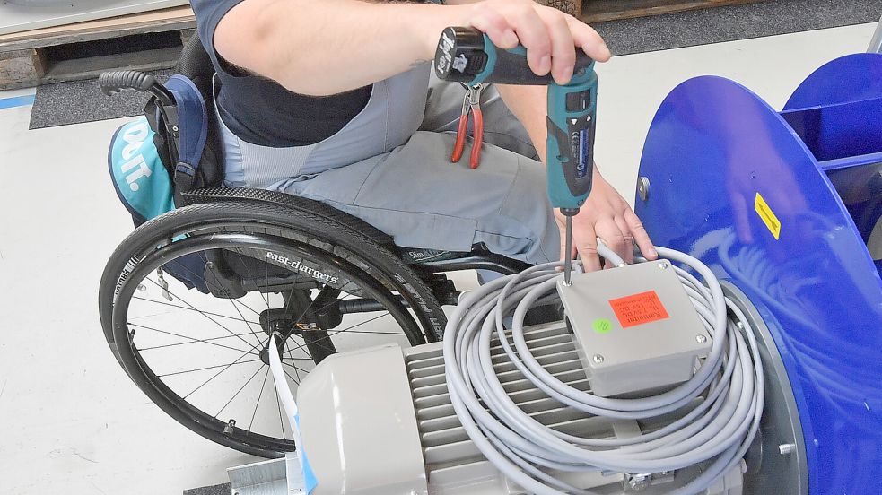 Ein zentraler Bestandteil des neuen Aktionsplans Inklusion ist die Teilhabe von Menschen mit Behinderungen auf dem Arbeitsmarkt. Foto: Hendrik Schmidt/dpa-Zentralbild