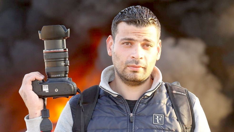 Der dpa-Fotograf Anas Alkharboutli wurde in Syrien getötet. Foto: --/dpa