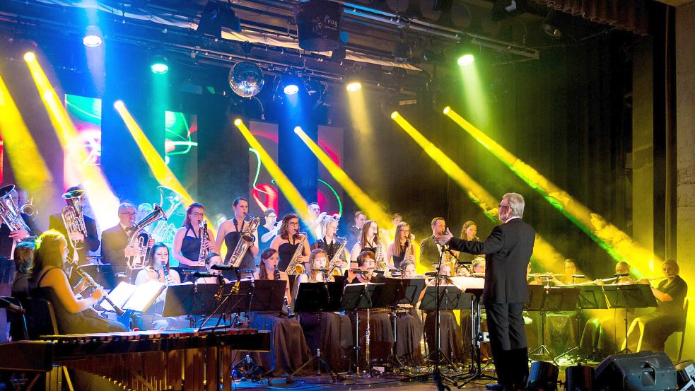 Das Niedersachsen Sound Orchester spielt in Barßel in der IGS. Foto: Niedersachsen Sound Orchester