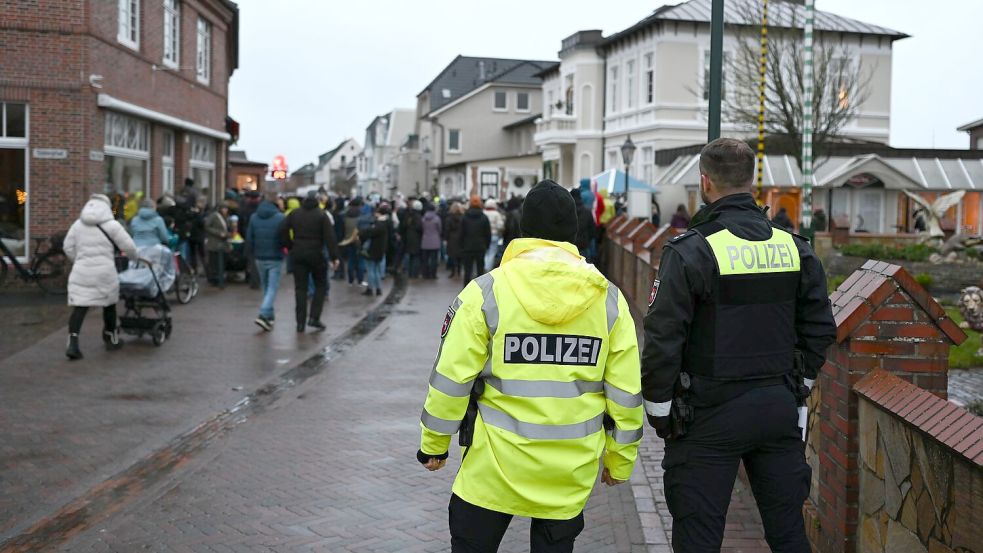 Die Polizei kündigte eine „starke Präsenz“ bei dem Fest an. Foto: Lars Penning/dpa