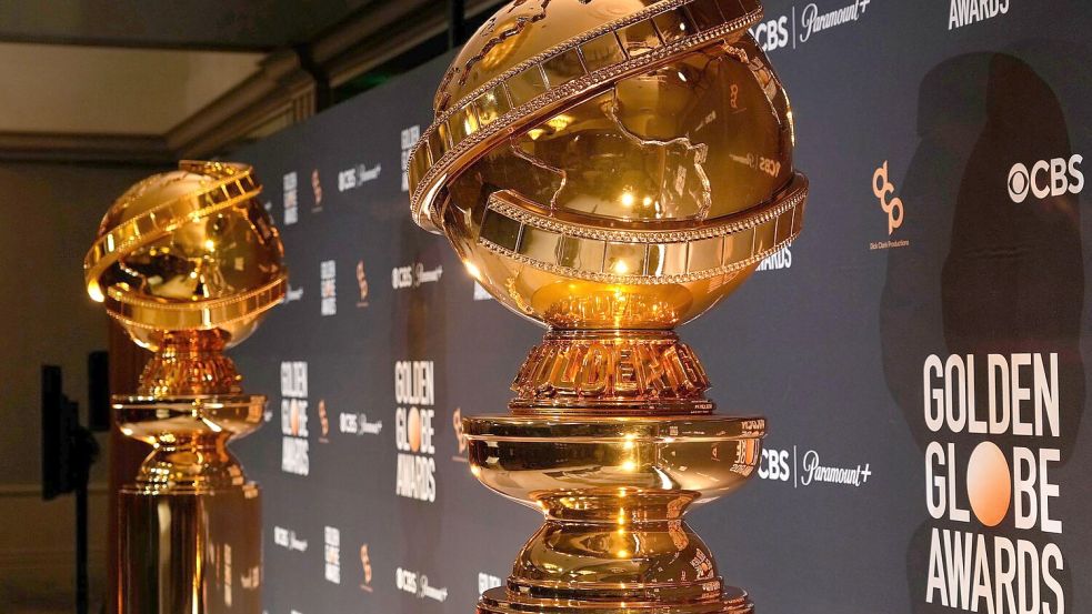 Die Golden-Globe-Trophäen werden im Januar zum 82. Mal verliehen. (Archivbild) Foto: Chris Pizzello/Invision/AP/dpa