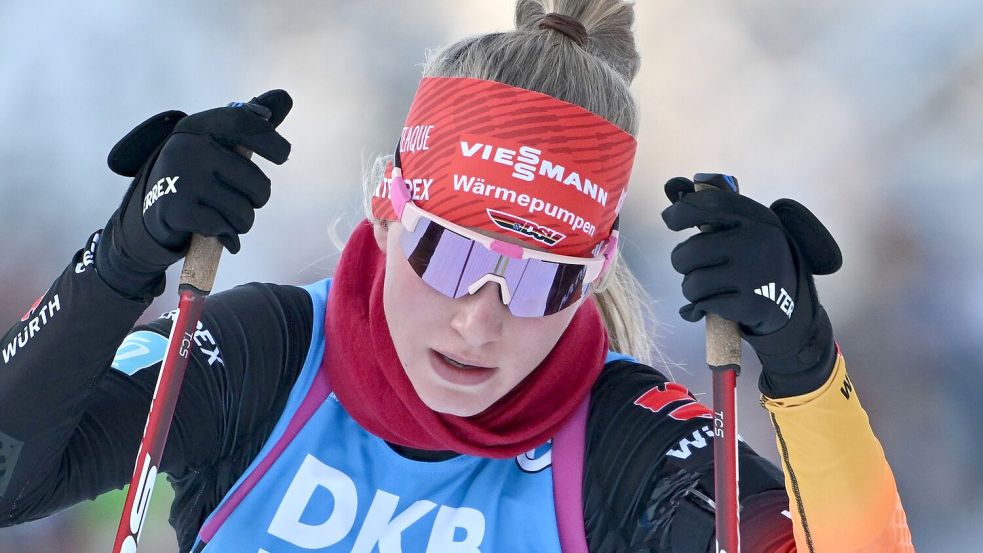 Julia Tannheimer ist Deutschlands große Biathlon-Hoffnung. Foto: Sven Hoppe/dpa