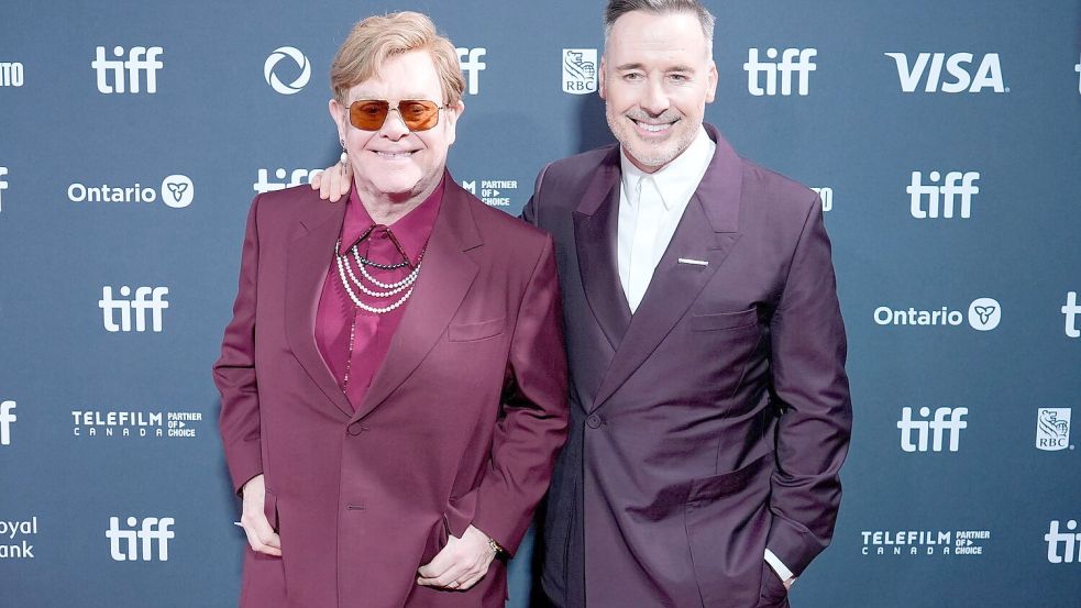 Beim Film „Elton John: Never Too Late“ führte der Ehemann des Popstars, David Furnish, Regie. Foto: Chris Pizzello/Invision/AP/dpa